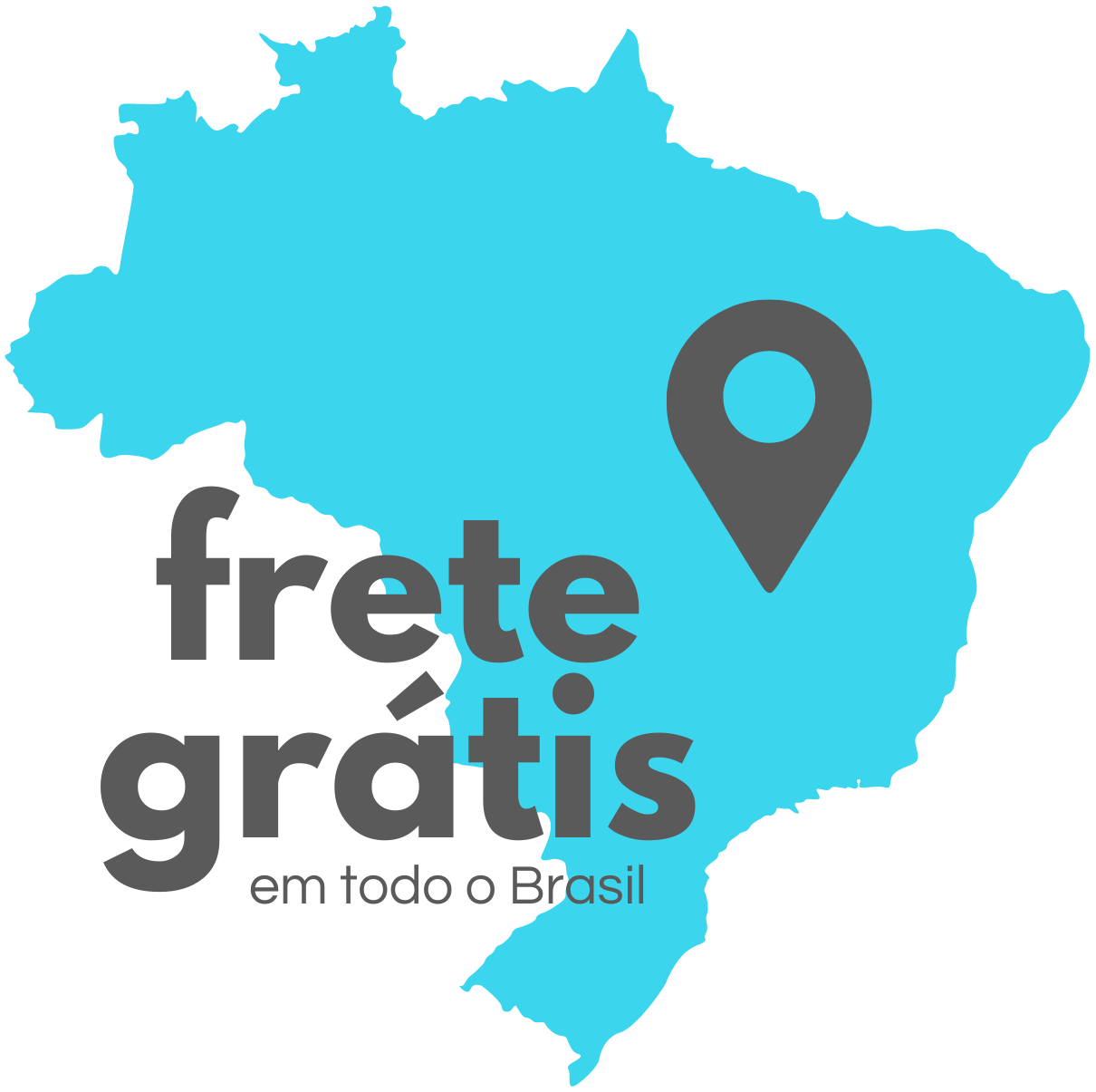 Frete grátis para todo o Brasil